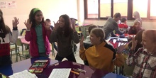 Lengua de signos. Alumnos 5º EP PEAC Capital 2 -IES Beatriz Galindo-