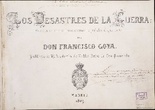 Los desastres de la guerra, de Goya (1863)
