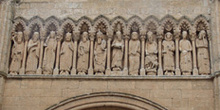 Friso de la Portada de las Cadenas, Catedral de Ciudad Rodrigo,