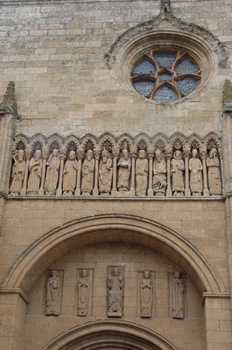 Friso de la Portada de las Cadenas, Catedral de Ciudad Rodrigo,