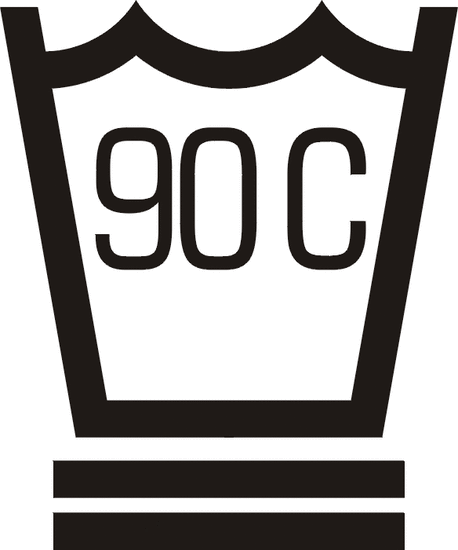 Lavado a máquina con programa para prendas delicadas, temperaura