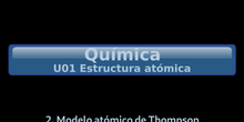 B2Q U01.2 Modelo atómico de Thompson