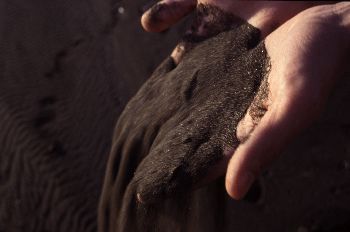 Arena negra, Canarias