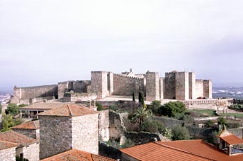 Vista general del castillo - Trujillo, Cáceres