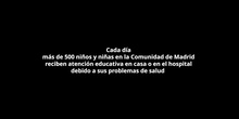 Atención educativa al alumnado enfermo