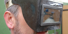 Pantalla protección soldadura oxiacetilenica