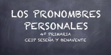 Pronombre personales