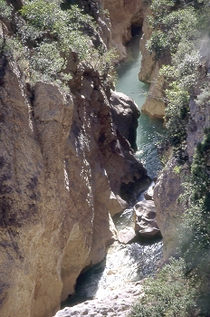 Garganta del río Alcanadre, Huesca