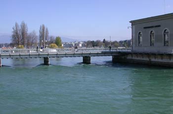El Lago Ginebra, Suiza