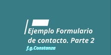 Ejemplo formulario HTML y CSS. Parte2