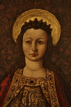 Santa úrsula. Retablo de San Bartolomé, Huesca