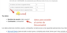 Acceso a correo web Educamadrid
