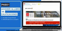 Guia de ayuda - Paso 1. Acceder al libro de calificaciones