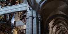 Interior de la Catedral de Tuy, Pontevedra, Galicia