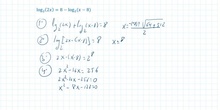 Ecuación Logarítmica 2
