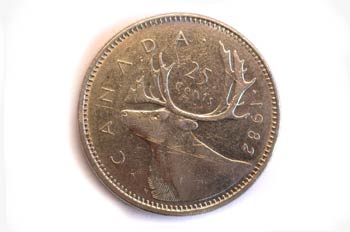 Dólar canadiense, Cruz