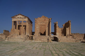 Templo de Júpiter, Sbeitla, Túnez
