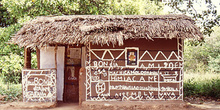 Casa pintada, Mozambique
