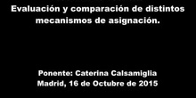 Elección de escuela: evaluación y comparación de distintos mecanismos de asignación