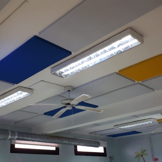 Insonorización Comedor Escolar. Fotos. 9