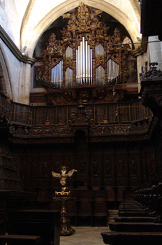 Coro y órgano, Catedral de Badajoz