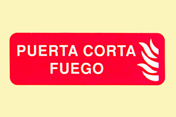 Incendio: puerta contra fuego