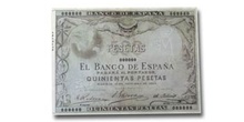 Pesetas, anverso