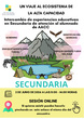 Cartel Intercambio de Experiencias SECUNDARIA