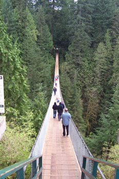 Puente suspendido Capilano, Vancouver