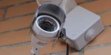 Cámara CCTV infrarrojos instalada