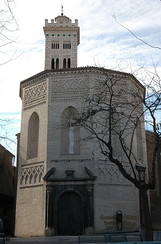 Iglesia de La Magdalena. Vista general, Zaragoza