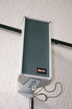 Columna de altavoces. Vista general