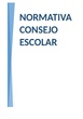NORMATIVA CONSEJO ESCOLAR