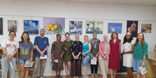 Visita exposición de pintura