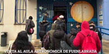 Visita al aula astronómica de Fuenlabrada (CEPA San Martín de Valdeiglesias)
