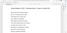 Lengua II Clase a distancia 42 20230515 - "Del pasado efímero", Antonio Machado
