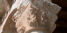 Capitel de la Iglesia de Sta. María del Ribero, San Esteban de G