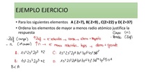 EJERCICIO: ORDENAR RADIOS ATÓMICOS