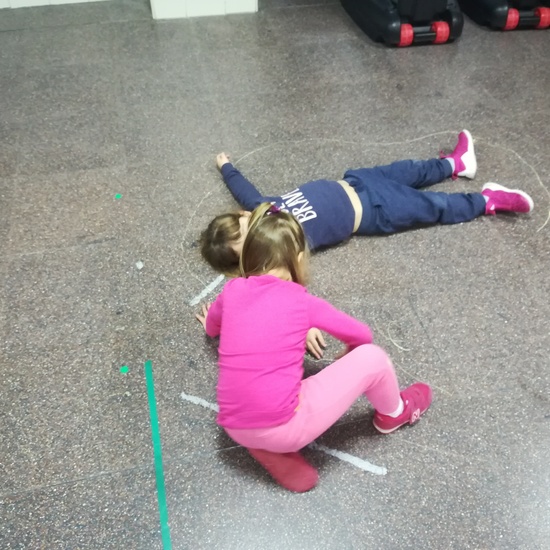 Pintamos nuestra silueta  2