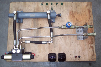Circuitos básicos hidráulicos de aviación