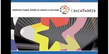 Gestionar clases: Añadir a un alumno a una clase