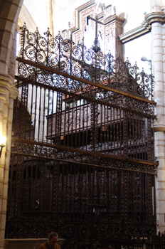 Rejería del coro, Catedral de Badajoz