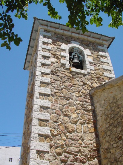 Torre de la iglesia de Nuestra Señora del Carmen en Valdemanco