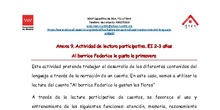 Anexo 9. Lectura participativa basada en el cuento "Al borrico Federico le gusta la primavera"