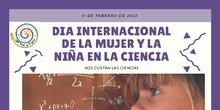11 febrero. Día internacional de la mujer y la niña en la cienca