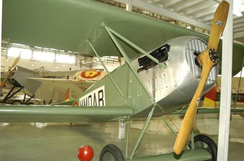 Avioneta, Museo del Aire de Madrid