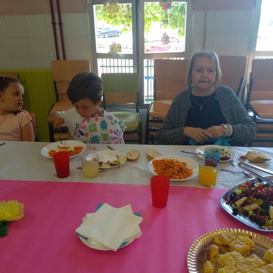 Comida de 1º con los mayores de los LLanos 3