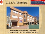 Jornadas Puertas Abiertas 2022 Ceip Alhambra