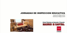 Jornada Inspección Educativa CAM 23,24 Mayo 2018 - Fernando Vilches 1