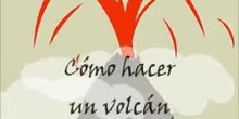 Cómo hacer un volcán